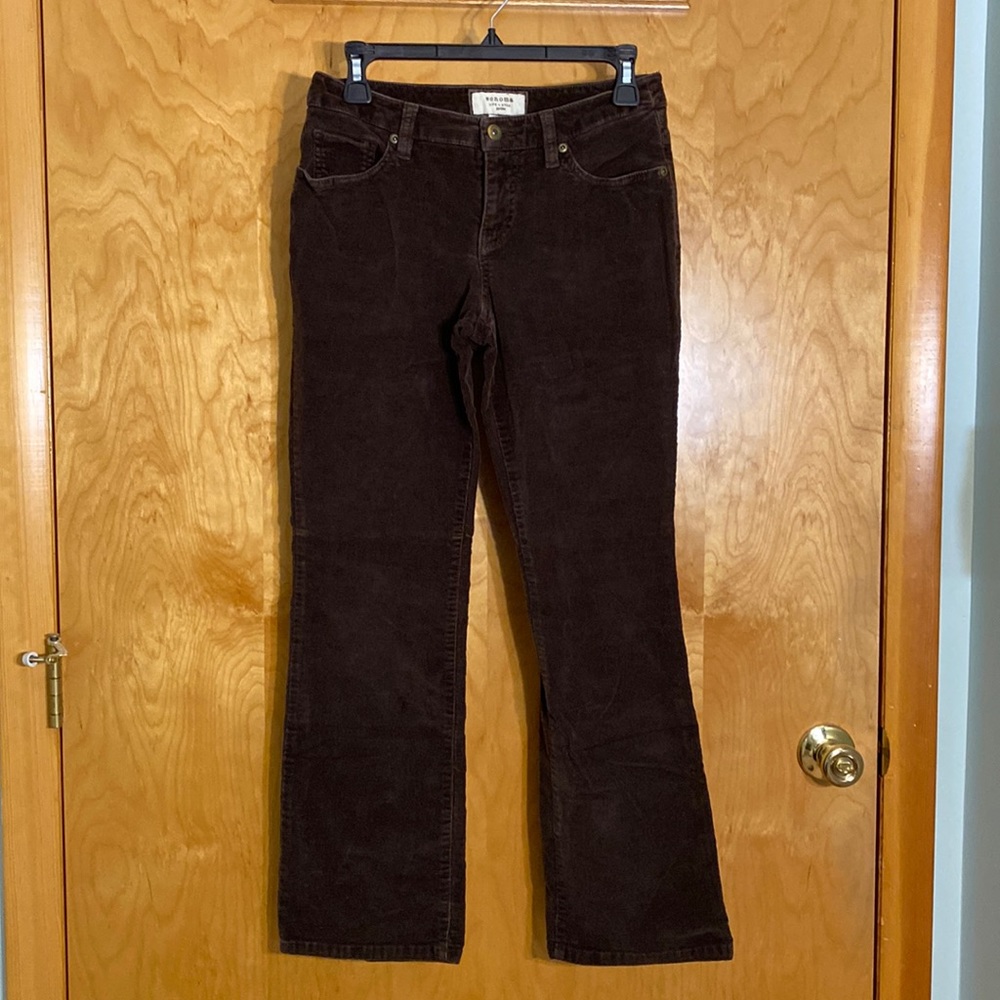 Sonoma Brown Corduroy Pants Size 4P